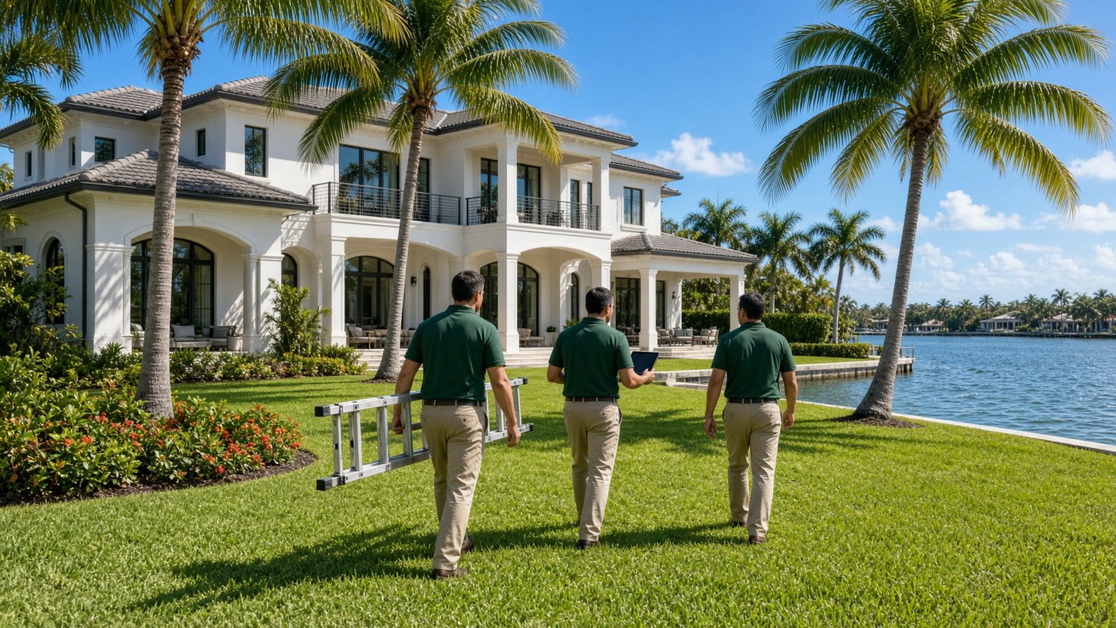 All hands on deck for large homes and mansions