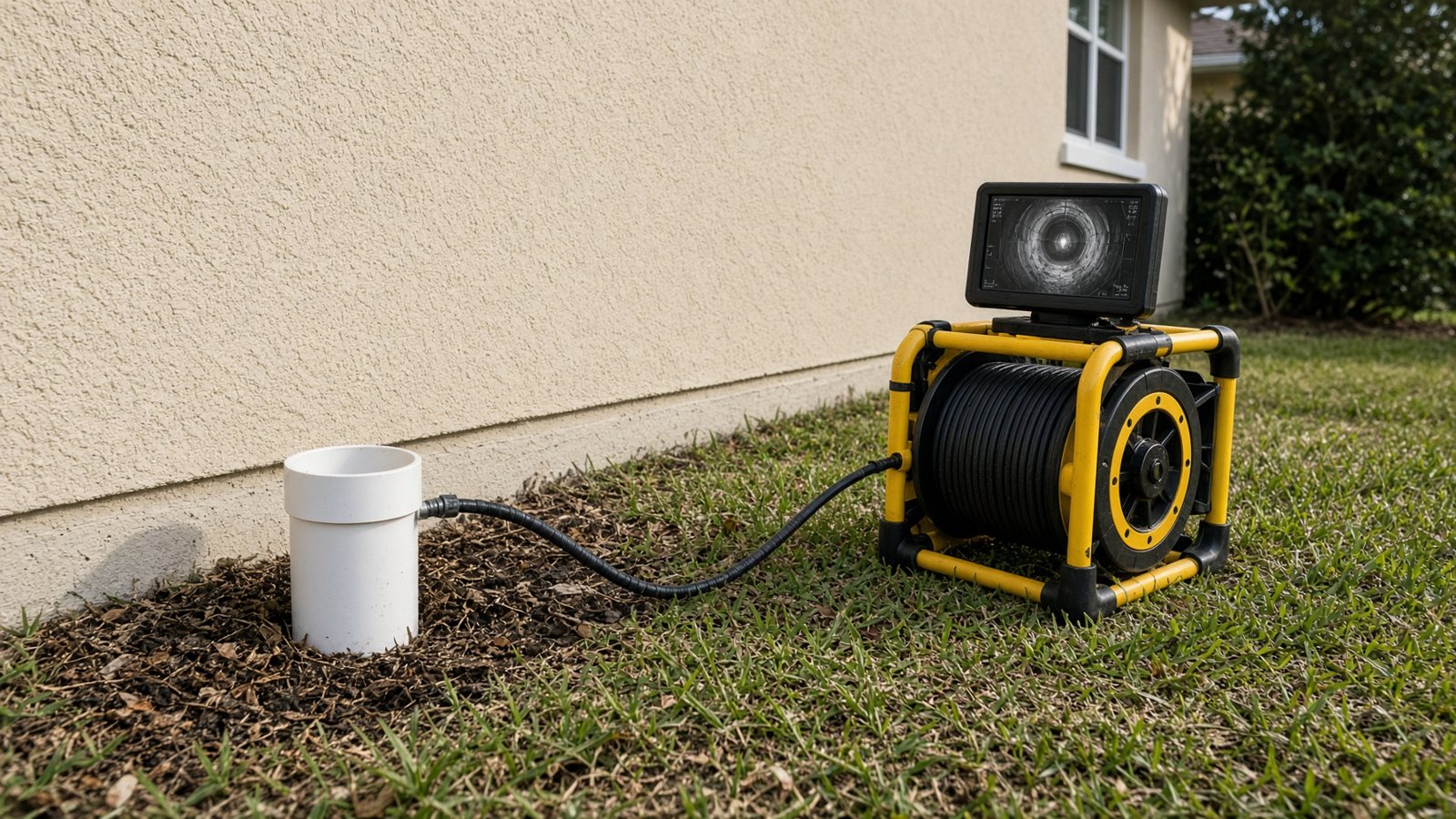 Sewer-scope camera inspection equipment